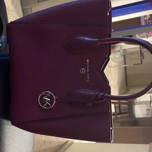 Michael Kors Plum Tote Bag